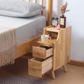 Wooden Nightstand Bedside Table