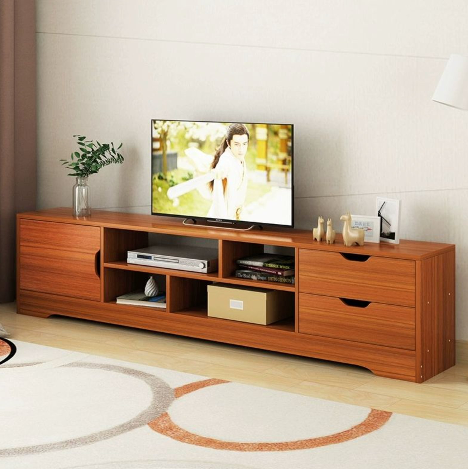 Modern Luxury Wooden TV Stand