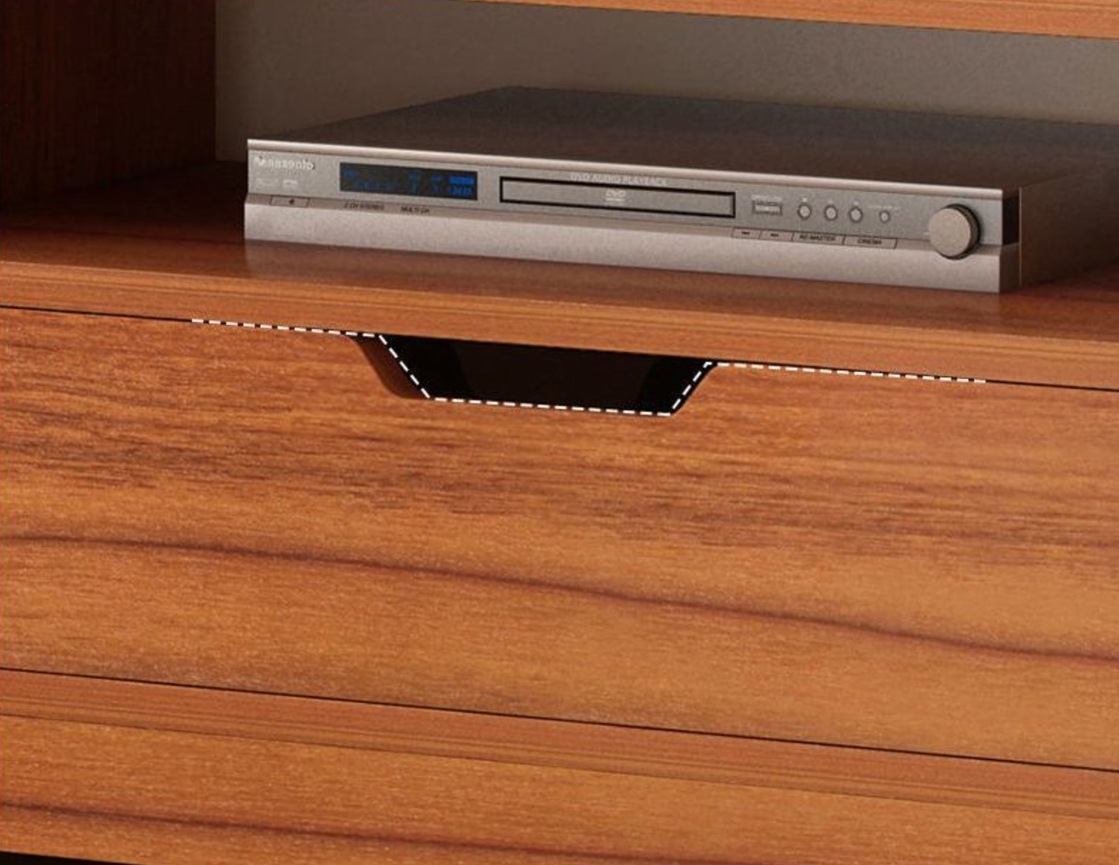Modern Luxury Wooden TV Stand