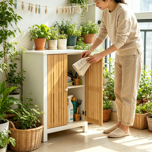 Double-Door Waterproof Storage Organizer