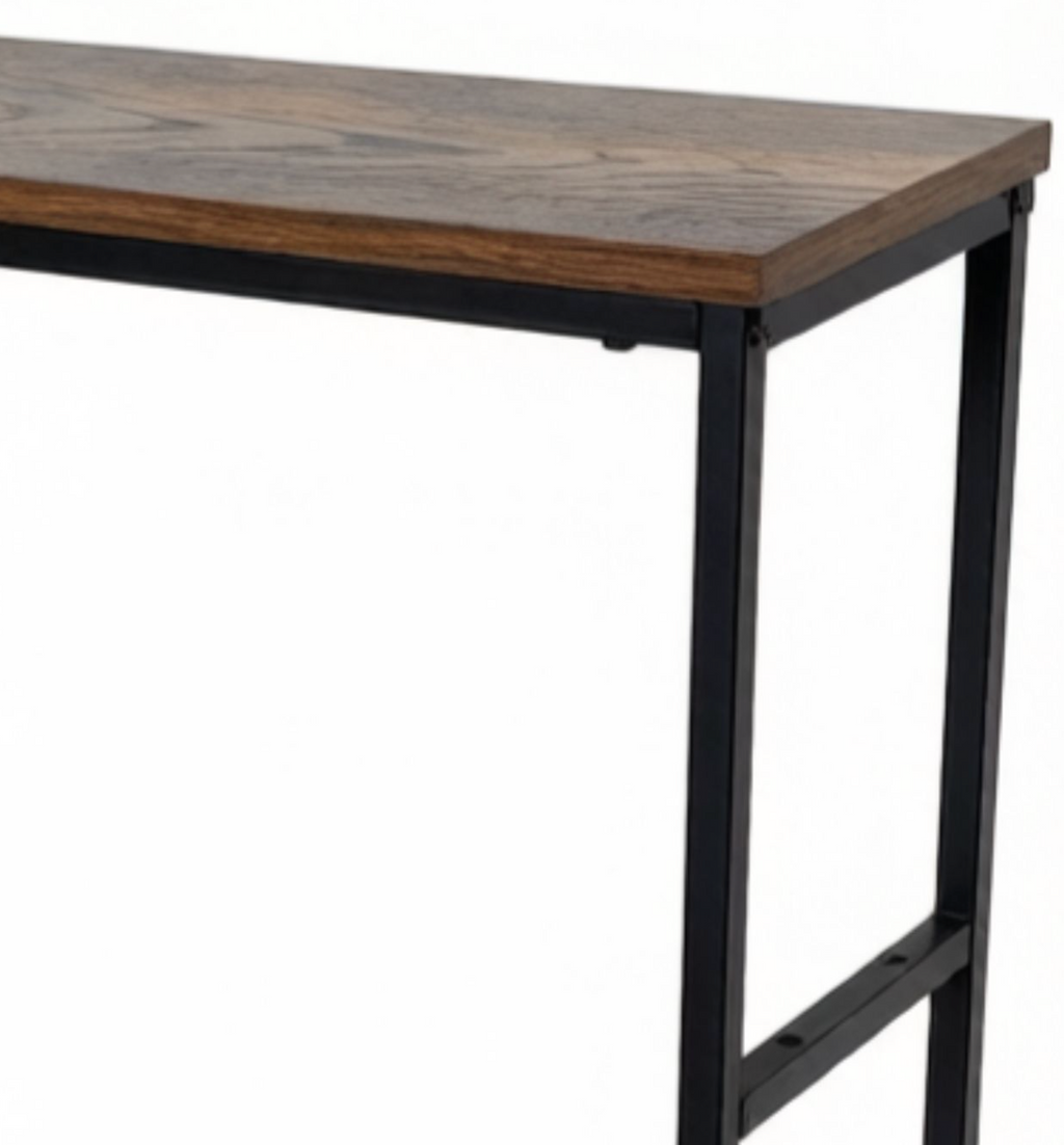 Sleek Metal Console Table