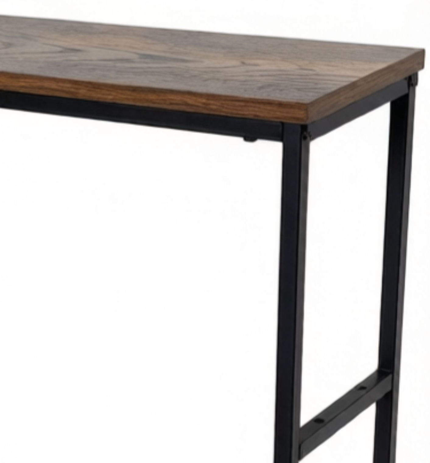 Sleek Metal Console Table